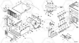 24956 Heater L35 TYPE 186, 188, 189 SER NO - 2200, Volvo Construction Equipment