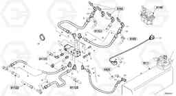 22246 Hydraulic function - Nr. 3 L30 TYPE 180, 181 SER NO - 2200, Volvo Construction Equipment