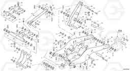 97257 Lift frame - 2420 mm long L40 TYPE 191, 192 SER NO - 1000, Volvo Construction Equipment