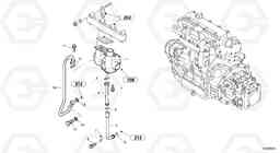 5460 Exhaust turbo - super charger L40B TYPE 191, 192 SER NO - 1499, Volvo Construction Equipment