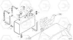 25019 Hydraulic oil tank L40 TYPE 191, 192 SER NO - 1000, Volvo Construction Equipment