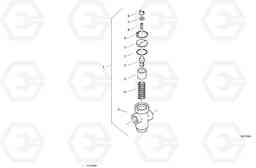 455 Temperature-regulator L45B TYPE 194, 195 SER NO - 1499, Volvo Construction Equipment