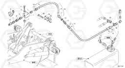 45973 Leakage line - Option L35 TYPE 186, 188, 189 SER NO - 2200, Volvo Construction Equipment