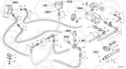 34429 Steering-hydraulic equipment - rear vehicle L40B TYPE 191, 192 SER NO - 1499, Volvo Construction Equipment