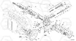 101091 Variable displacement pump L45B TYPE 194, 195 SER NO - 1499, Volvo Construction Equipment