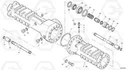 1128 Housing - front axle L45B TYPE 194, 195 SER NO - 1499, Volvo Construction Equipment