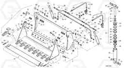 1467 Combined bucket - TPZ without teeth L45B TYPE 194, 195 SER NO - 1499, Volvo Construction Equipment