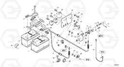 1032 Battery - Relay-group L45B TYPE 194, 195 SER NO - 1499, Volvo Construction Equipment