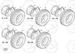 4172 Wheels L45B S/N 1941500 - S/N 1951500 -, Volvo Construction Equipment