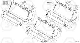 33508 Bucket without teeth - TPV L40B TYPE 191, 192 SER NO - 1499, Volvo Construction Equipment