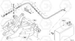 53653 Leakage line - Option L40B TYPE 191, 192 SER NO - 1499, Volvo Construction Equipment