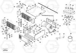 13339 Air-conditioning system L45 TYPE 194, 195 SER NO - 1000, Volvo Construction Equipment