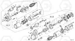 65094 Starter L30B TYPE 183, 185 SER NO - 2999, Volvo Construction Equipment