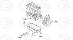 38882 Oil sump L30B TYPE 183, 185 SER NO - 2999, Volvo Construction Equipment