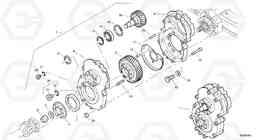 8001 Gearbox assy L32B TYPE 184, Volvo Construction Equipment