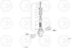 39720 Temperature-regulator L30B TYPE 183, 185 SER NO - 2999, Volvo Construction Equipment