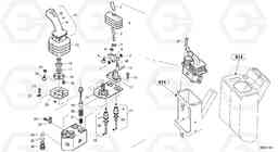 2471 Servo control valve L32 TYPE 184 SER NO - 2200, Volvo Construction Equipment