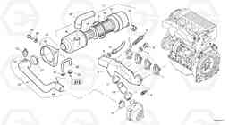 83606 Suction system, filter L35B TYPE 186, 187, 188, 189 SER NO - 2999, Volvo Construction Equipment