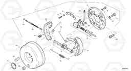 17974 Central brake L35B TYPE 186, 187, 188, 189 SER NO - 2999, Volvo Construction Equipment