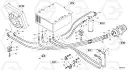 25193 Pipes - Air-conditioning system L35B TYPE 186, 187, 188, 189 SER NO - 2999, Volvo Construction Equipment