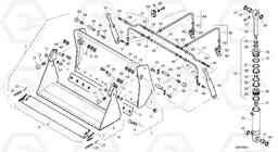 3887 Combined bucket - TPZ without teeth L45B S/N 1941500 - S/N 1951500 -, Volvo Construction Equipment