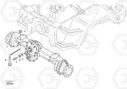 41154 Assembly - rear axle L30B TYPE 183, 185 SER NO - 2999, Volvo Construction Equipment