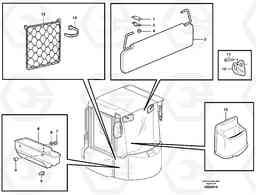 25715 Interior components L330E, Volvo Construction Equipment