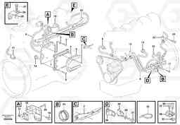 39115 Cable harness, engine, Ecu EC360B, Volvo Construction Equipment