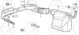 5950 Air ducts L330E, Volvo Construction Equipment