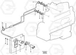 63491 Engine heater. L330E, Volvo Construction Equipment