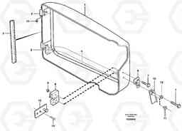 42455 Filter cover L330E, Volvo Construction Equipment