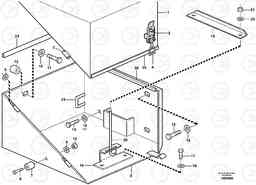 63168 Battery box with fitting parts L330D, Volvo Construction Equipment