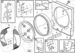 66311 Fan and fan shroud L120D, Volvo Construction Equipment