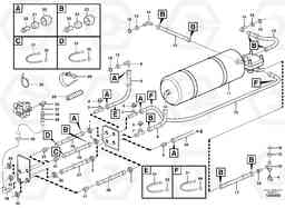 62508 Brake system, load unit A30D S/N -11999, - 60093 USA S/N-72999 BRAZIL, Volvo Construction Equipment