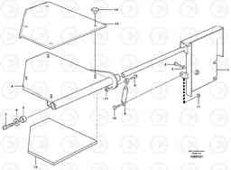 5395 Instructor's seat L180E HIGH-LIFT S/N 5004 - 7398, Volvo Construction Equipment