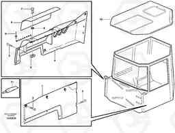 73534 Coverplates A35D, Volvo Construction Equipment