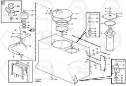 77958 Hydraulic oil tank L90D, Volvo Construction Equipment