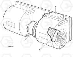 35354 Fan L330E, Volvo Construction Equipment