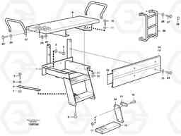 41312 Running board. L120D, Volvo Construction Equipment