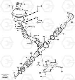 40156 Steering system A25D S/N 13001 -, Volvo Construction Equipment