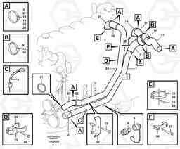 44731 Cooling system, secondary pump - converter A30D S/N -11999, - 60093 USA S/N-72999 BRAZIL, Volvo Construction Equipment