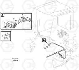 23216 Cable harnesses, cab L120D, Volvo Construction Equipment