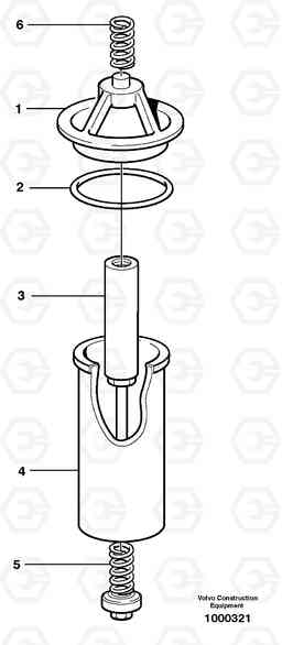 23629 Hydraulic fluid filter A30D S/N -11999, - 60093 USA S/N-72999 BRAZIL, Volvo Construction Equipment