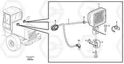 57163 Work lights, rear L330E, Volvo Construction Equipment