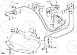 10373 Belly guard, rear. L330E, Volvo Construction Equipment