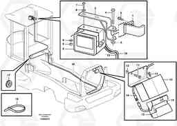 23423 Camera inclusive monitor. L220E SER NO 4003 - 5020, Volvo Construction Equipment