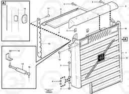 91168 Radiator casing L90D, Volvo Construction Equipment