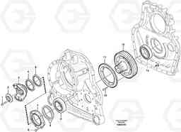 38360 Axle shaft, motor unit A40E FS FULL SUSPENSION, Volvo Construction Equipment