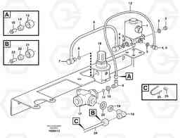 66821 Load and dump brake A25D S/N -12999, - 61118 USA, Volvo Construction Equipment