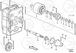12922 Reverse shaft L330E, Volvo Construction Equipment